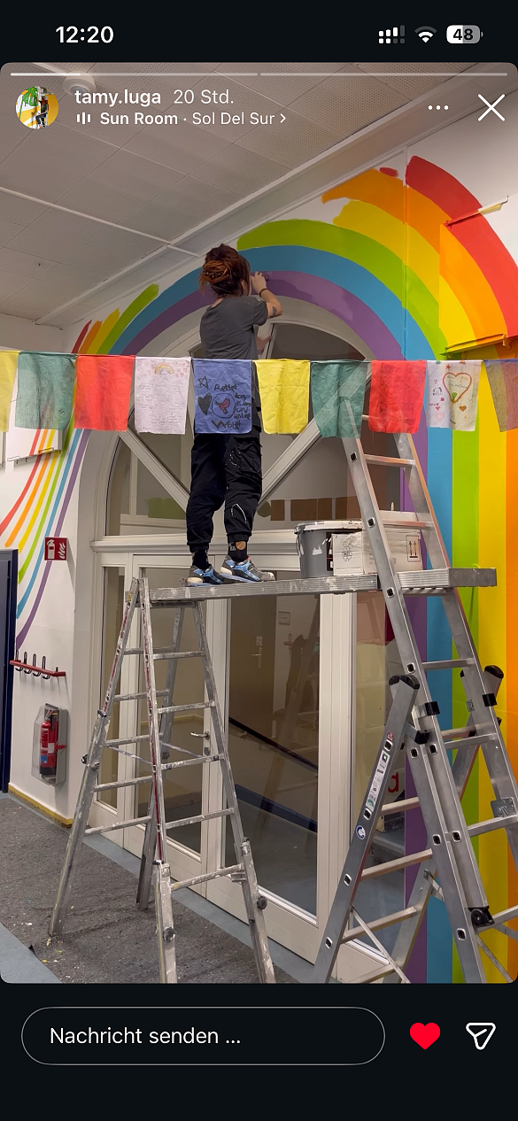 Bild zeigt Regenbogen als Wegweiser