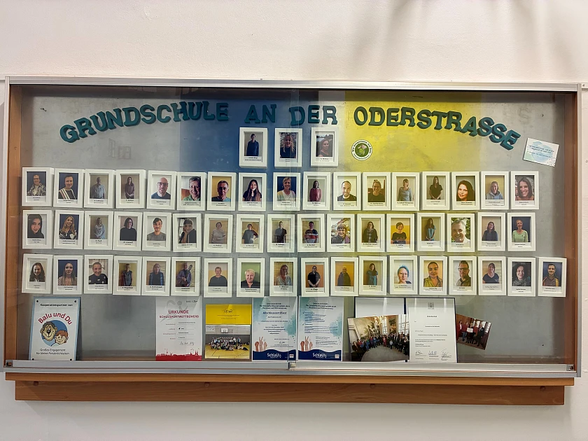 Das Kollegium der Schule an der Oderstraße