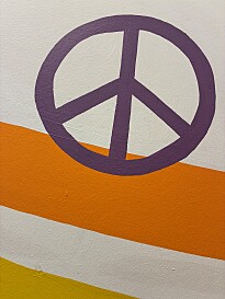 Bild zeigt ein Peacezeichen