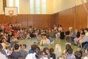Bild zeigt Kinder auf der Monatsfeier der Schule Oderstraße